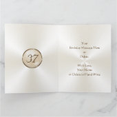 ビッグ・ハピー37th誕生日カード カード (内部)