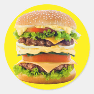 ビッグ・ハンバーガー ラウンドシール