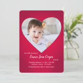 ビッグ·ハート·フォト·バースの発表 招待状 (スタンド正面)