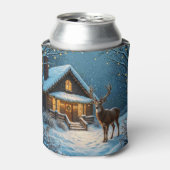 ビッグ・バックの雪のクリスマス訪問 缶クーラー (缶正面)