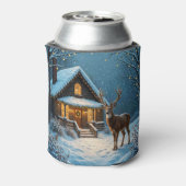 ビッグ・バックの雪のクリスマス訪問 缶クーラー (缶裏面)