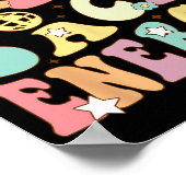 ビッグ・バッハ・エナジー・ブライド花嫁Groovy Bacheret ポスター (角)