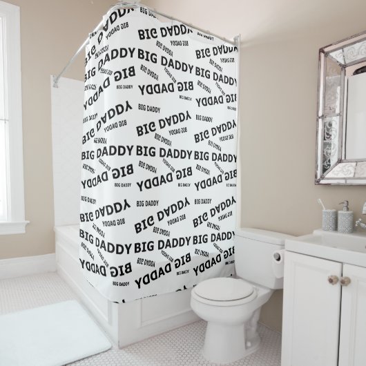 ビッグ・パパ！ シャワーカーテン (インサイチュ)