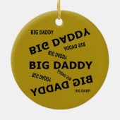 ビッグ・パパ！セラミックオーナメント セラミックオーナメント (裏面)