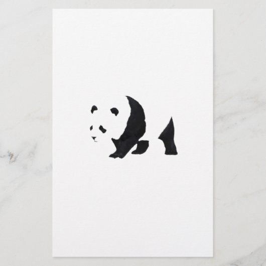 ビッグ・パンダ・ベア 便箋 (正面)