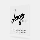 ビッグ・ビジネス・ロゴプロフェッショナルモダン・アクリル記号 アクリルサイン (傾斜)