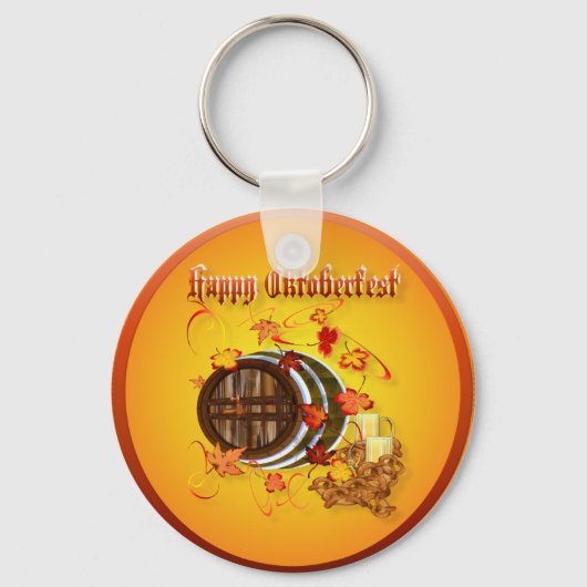 ビッグ・ビールハッピービールオクトーバーフェストキーホルダー キーホルダー (正面)