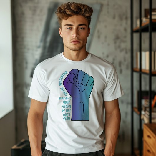 ビッグ・フィスト自殺防止 Tシャツ