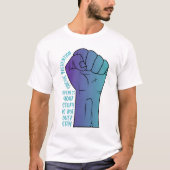 ビッグ・フィスト自殺防止 Tシャツ (正面)