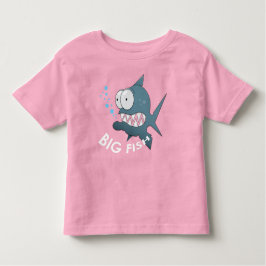 ビッグ・フィッシュ – Toddler 素晴らし Jersey T-Shirt トドラーTシャツ