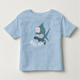 ビッグ・フィッシュ – Toddler 素晴らし Jersey T-Shirt トドラーTシャツ