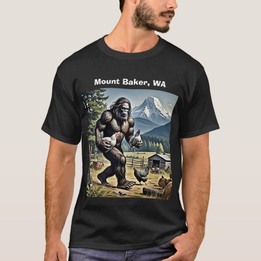 ビッグ・フット泥棒チキン Tシャツ (正面)