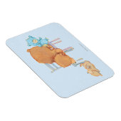 ビッグ・ブラウン・ベア、Calico、フロッピー・共有2つの椅子 マグネット (右側)