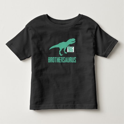 ビッグ・ブラザウルス・ビッグ・ブラザー発表Dino トドラーTシャツ (正面)