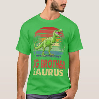 ビッグ・ブラザウルスTレックス恐竜ビッグ・ブラザー・サール Tシャツ