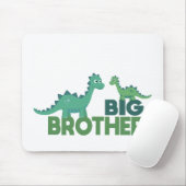 ビッグ・ブラザー恐竜の漫画の動物の兄弟姉妹 マウスパッド (マウス)