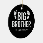 ビッグ・ブラザー・エストに昇格。2025ベビー セラミックオーナメント (右)