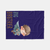 ビッグ・ブラザー フリースブランケット (正面(横))