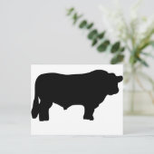 ビッグ・ブラック・アンガス・ブル ポストカード (スタンド正面)