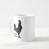 ビッグ＆ブラック コーヒーマグカップ (正面左)