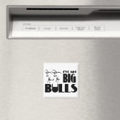 ビッグ・ブルズ – おもしろい農家 マグネット (インサイチュ (食洗機))