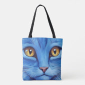 ビッグ・ブルー猫 トートバッグ (裏面)