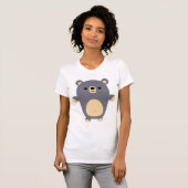 ビッグ・ブルー・カートゥーンベア女性用Tシャツ Tシャツ (正面フル)