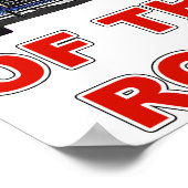 ビッグ・ブルー・キング・オブ・ザ・ロード#1 ポスター (角)