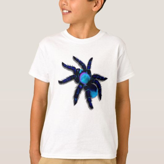 ビッグ・ブルー・スパイダー・シャツ Tシャツ (正面)