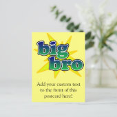 ビッグ・ブロ ポストカード (スタンド正面)