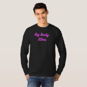 ビッグ・ブーティ・リブラ。厚いお尻〔占星術の〕十二宮図おもしろい Tシャツ (正面フル)