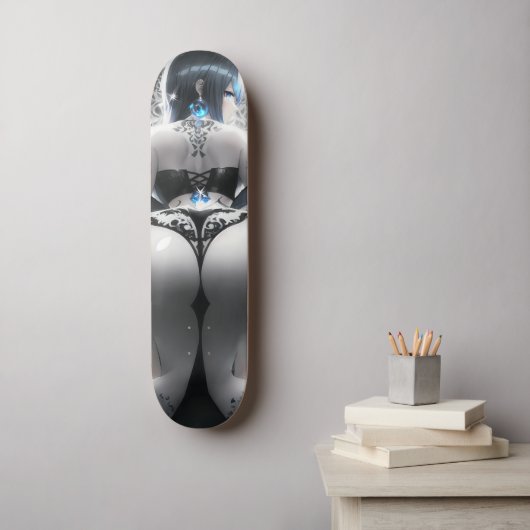 ビッグ・ブーティAnime Girl スケートボード (ウォールアート)