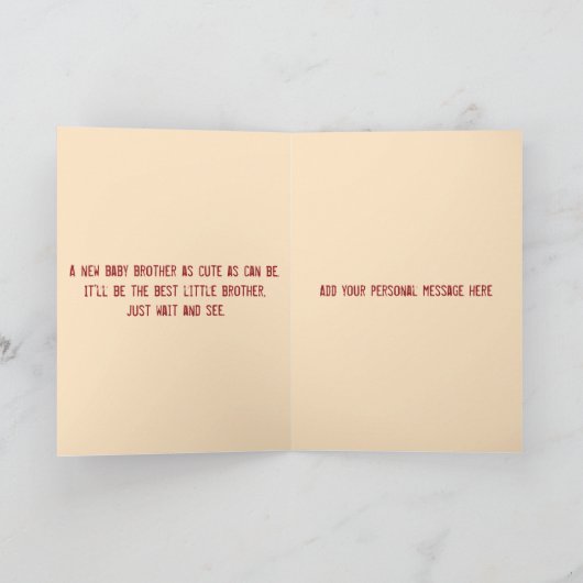 ビッグ・ベアの姉妹 カード (内部)