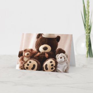 ビッグ・ベア家族 カード