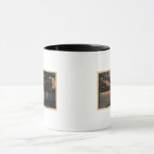 ビッグ・ベア湖での夕日 マグカップ (中央)