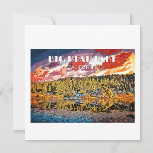 ビッグ・ベア湖 シーズンカード (正面)