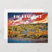 ビッグ・ベア湖 ポストカード (正面/裏面)