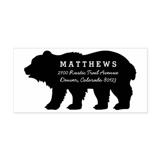 ビッグ・ベア ラバースタンプ (インプリント)