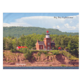 ビッグ・ベイ・ライト・ハウス水のテーブル・クロス テーブルクロス