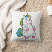 ビッグ・ベリーのユニコーン クッション (ブランケット)