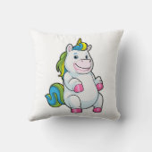 ビッグ・ベリーのユニコーン クッション (裏面)