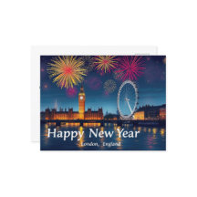 ビッグ・ベンでロンドンで行われる新年の花火