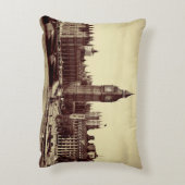 ビッグ・ベンとブリッジを持つロンドン・ウェストミンスター。おお アクセントクッション (裏面(縦))