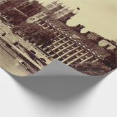 ビッグ・ベンとブリッジを持つロンドン・ウェストミンスター。おお ラッピングペーパー (角)