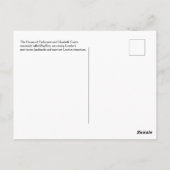 ビッグ・ベン、ロンドン・イングランド・ポストカード ポストカード (裏面)