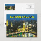 ビッグ・ベン・ロンドン,イングランドby MOJISOLA A GBADAMOSI OK ポストカード (正面/裏面)