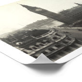 ビッグ・ベン&国会議事堂ロンドン1904 ポスター (角)