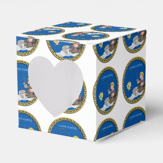 ビッグ・ベース・フィッシャーマン魚釣りオン・ザ・アイス フェイバーボックス (正面サイド)