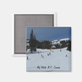 ビッグ・ホワイト、B.C.カナダ マグネット (正面/裏面)