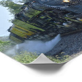 ビッグ・ボーイNo. 4014蒸気機関車 ポスター (角)